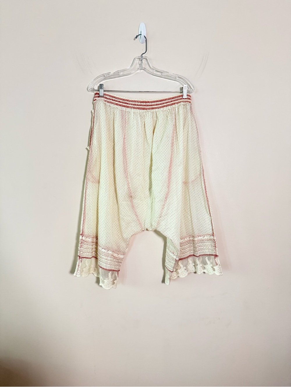 Intimately Free People Endless Afternoon Bloomers in Cream/Red - large - Picture 8 of 8
